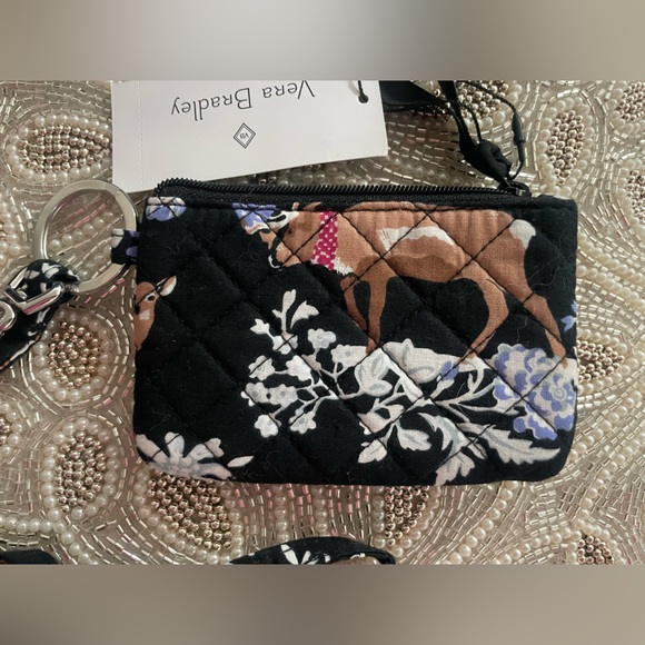 Vera Bradley MERRY MISCHEIF ID wallet and lanyard set - Picture 2 of 3